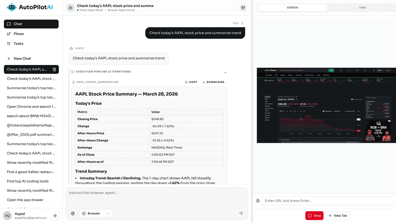 AutoPilotAI product screenshot 3