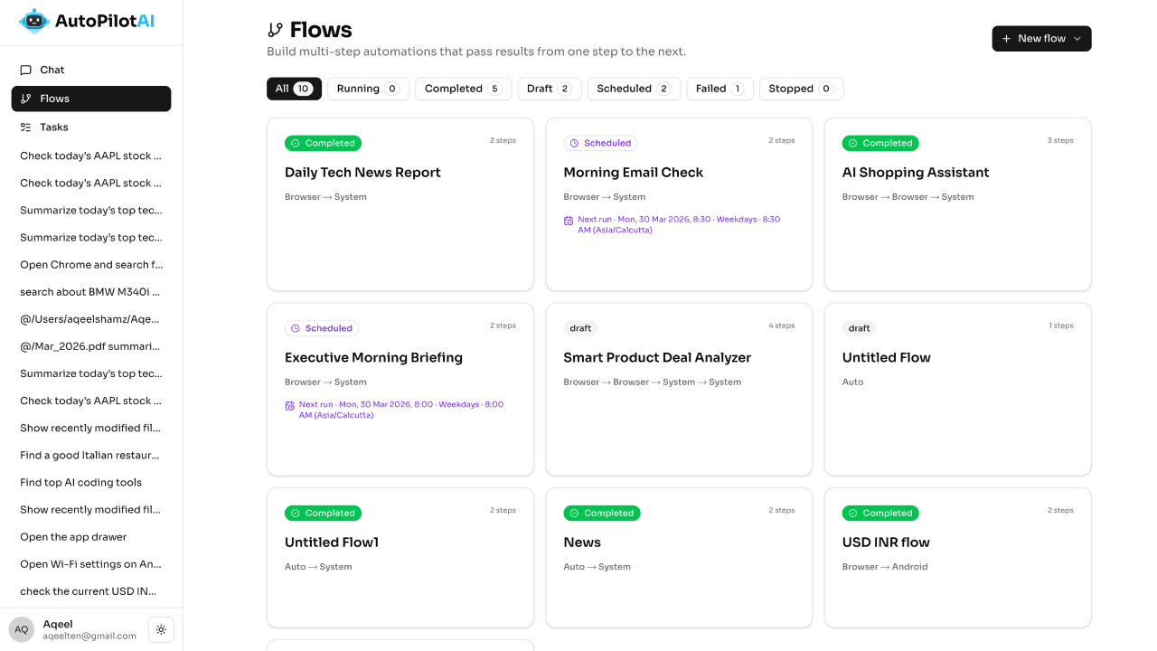 AutoPilotAI product screenshot 4