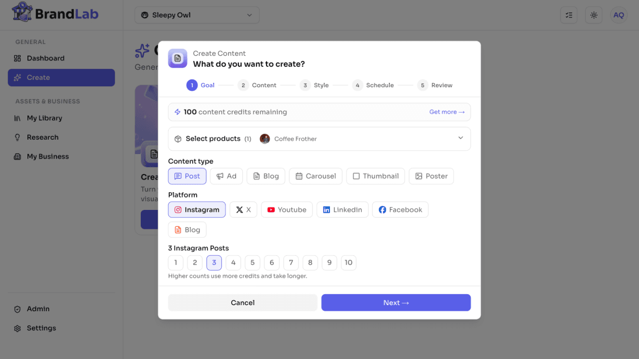 BrandLab product screenshot 3