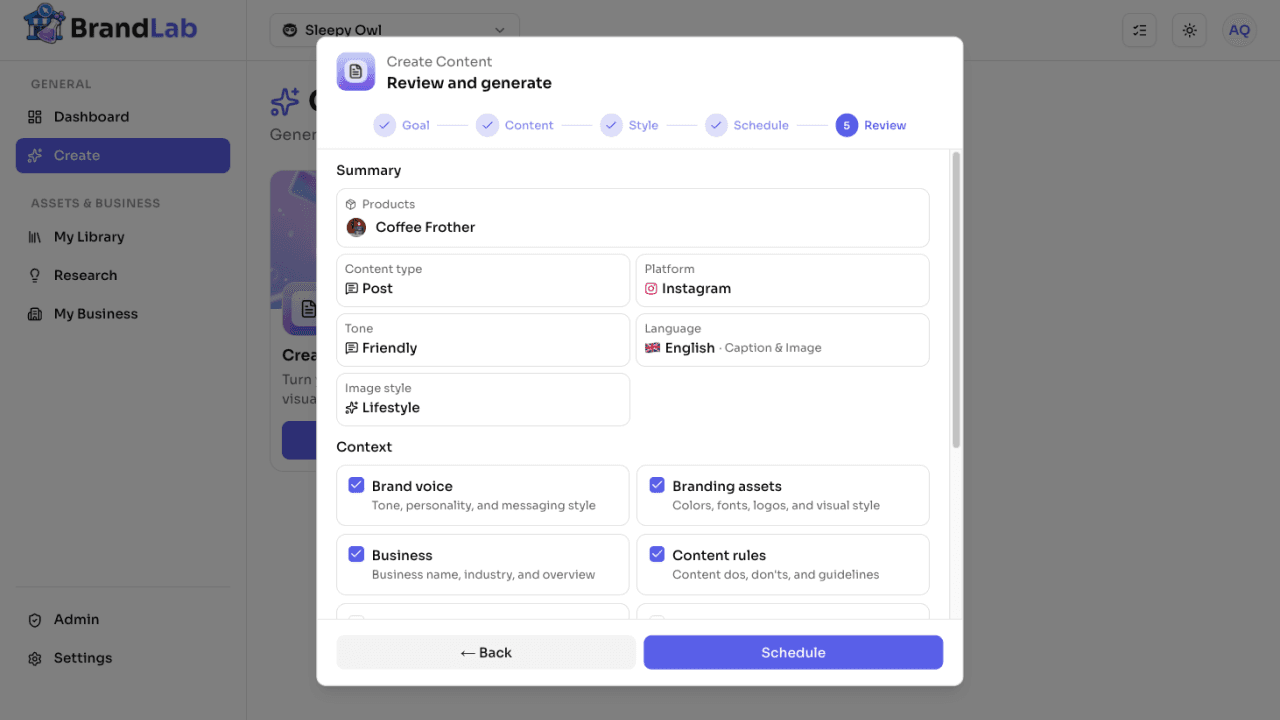BrandLab product screenshot 7