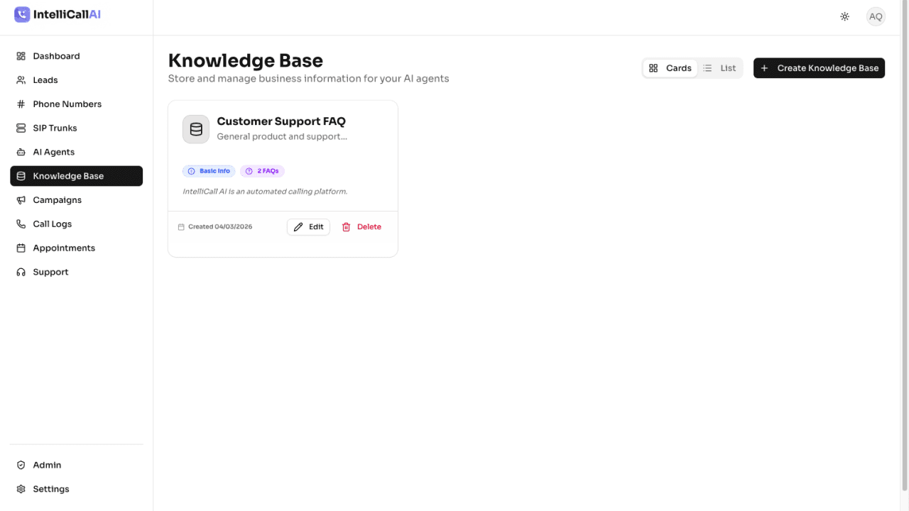 IntelliCallAI product screenshot 17