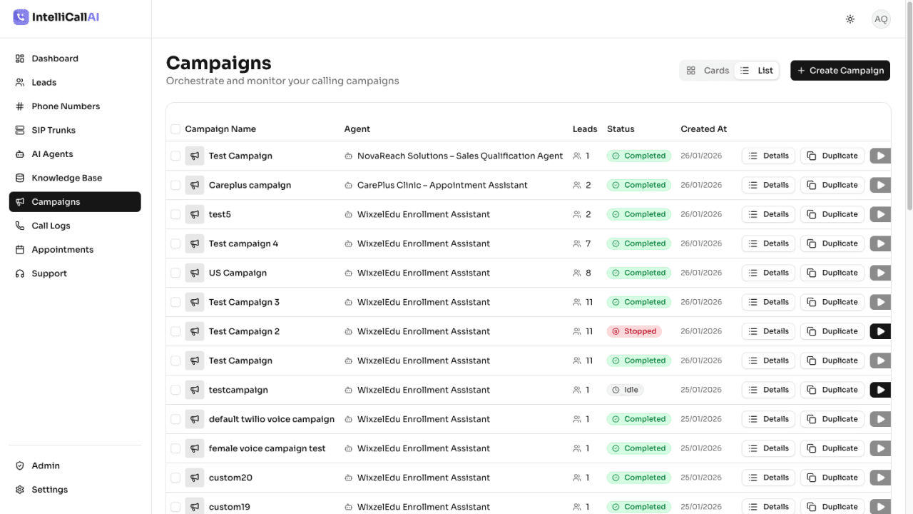 IntelliCallAI product screenshot 19
