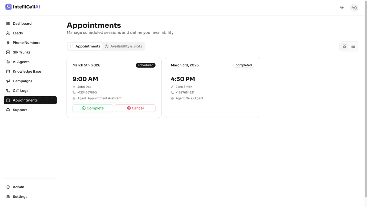 IntelliCallAI product screenshot 25