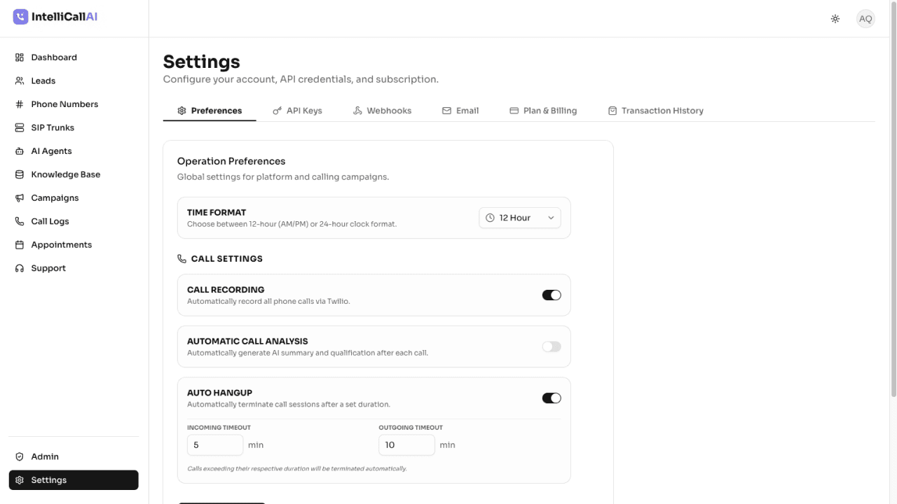 IntelliCallAI product screenshot 28