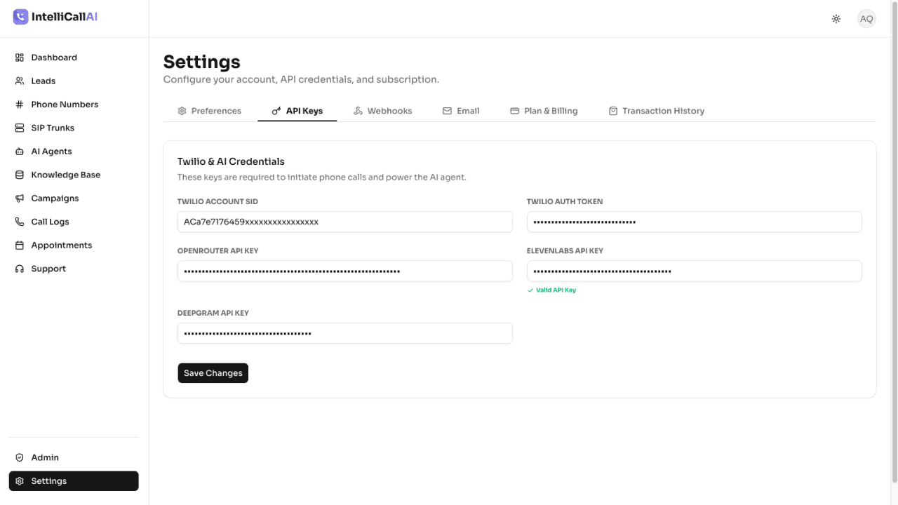 IntelliCallAI product screenshot 29