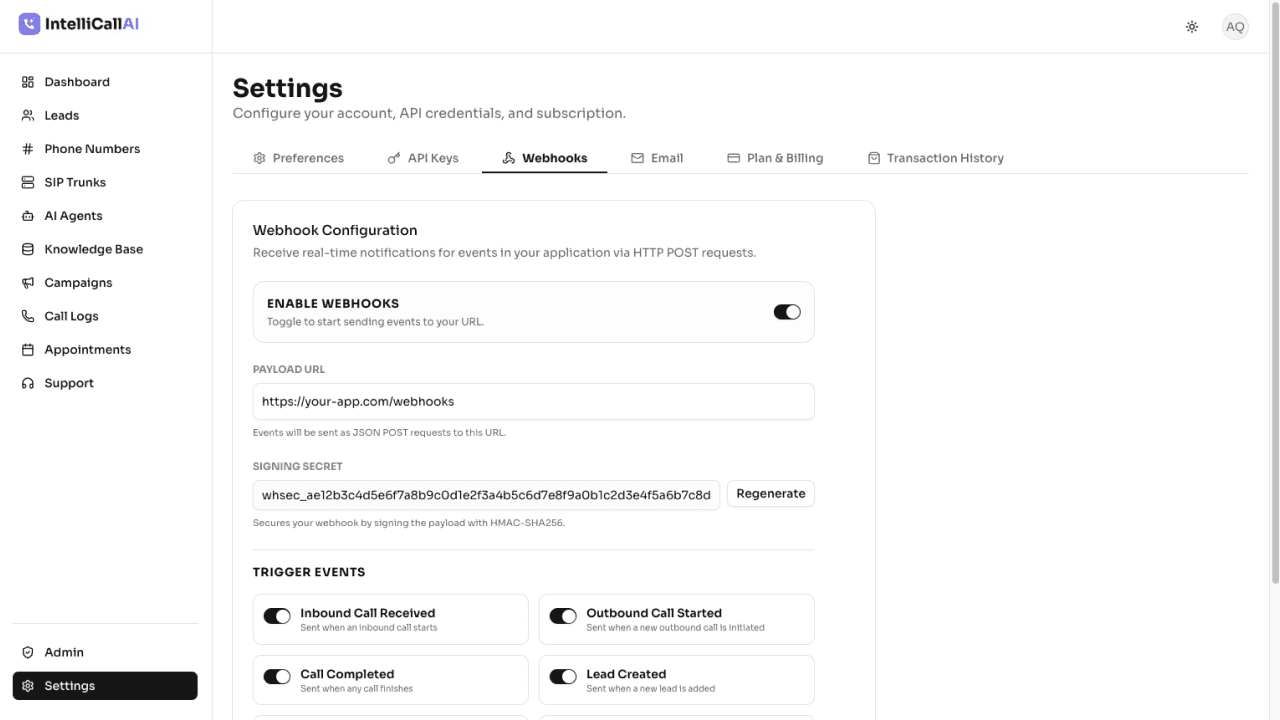 IntelliCallAI product screenshot 30