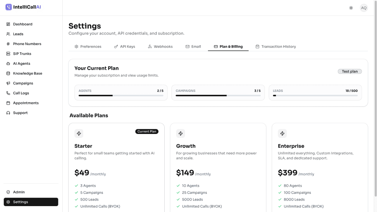 IntelliCallAI product screenshot 32