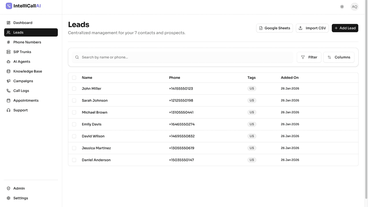 IntelliCallAI product screenshot 6