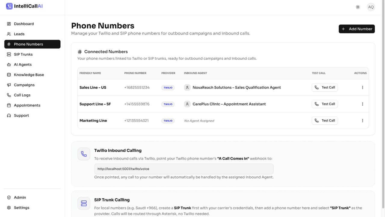 IntelliCallAI product screenshot 9