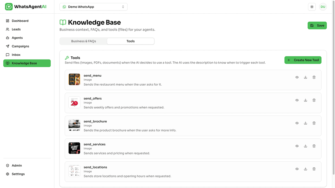 WhatsAgentAI product screenshot 16