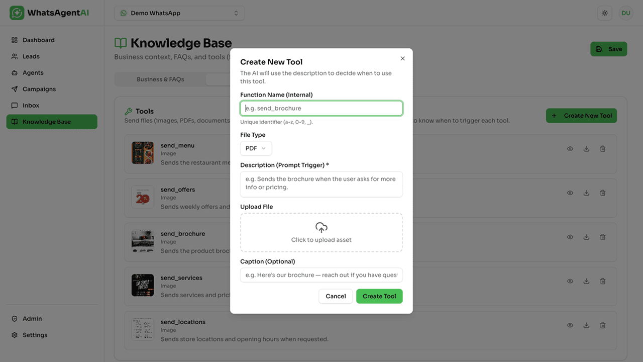 WhatsAgentAI product screenshot 17