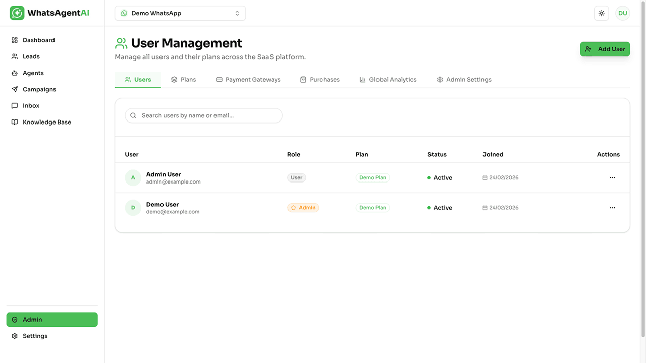 WhatsAgentAI product screenshot 18