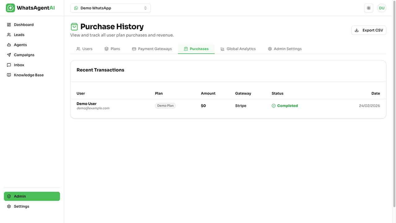 WhatsAgentAI product screenshot 21