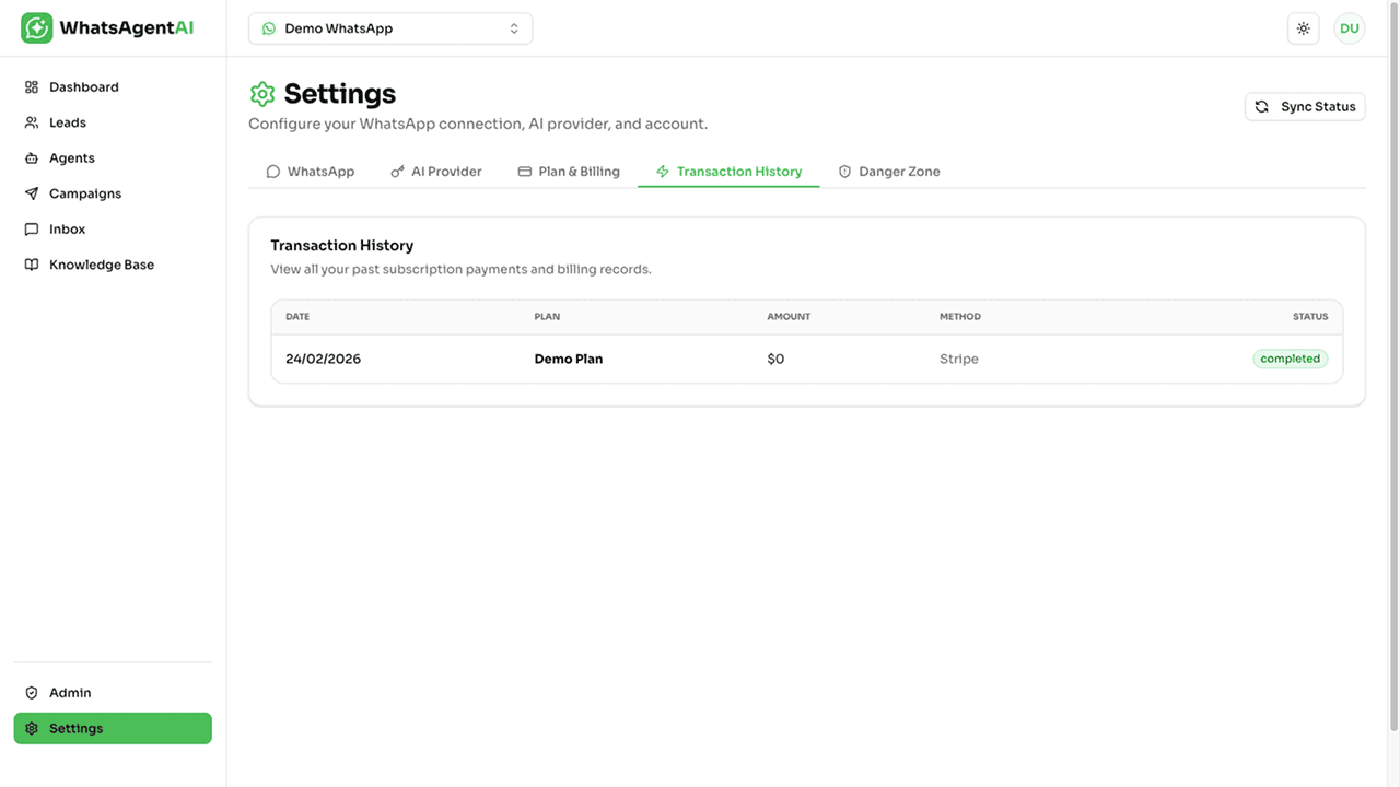 WhatsAgentAI product screenshot 26
